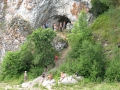 Пещера на берегу р. Чусовой